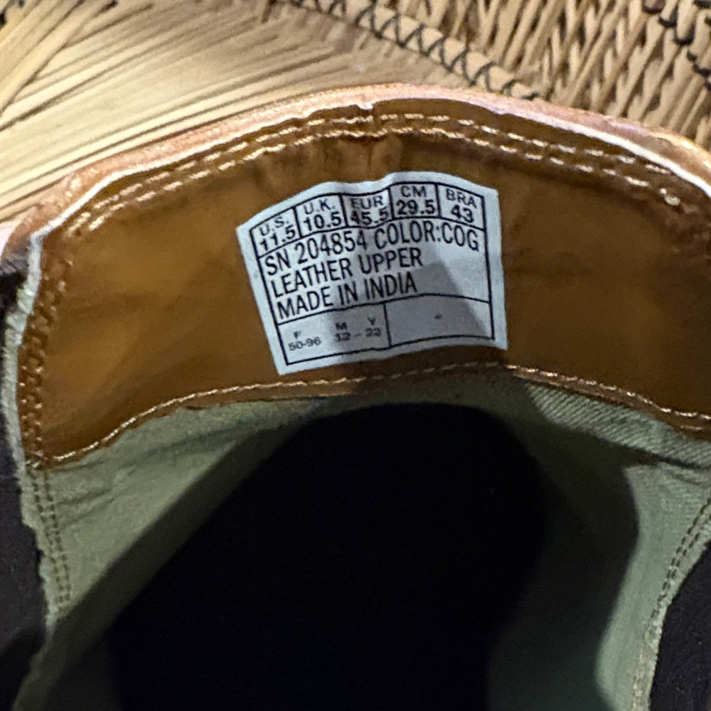 Men’s Skechers Leather Brown Boots - Picture 7 of 8